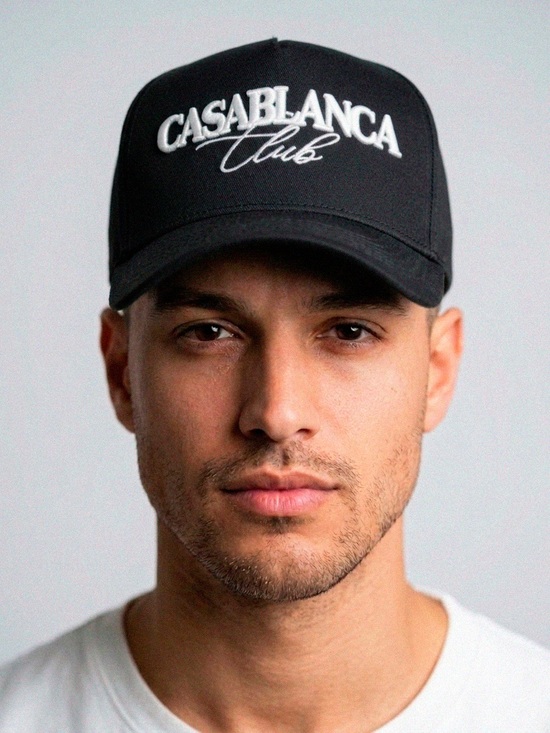 Casablanca Era Other - Casablanca Era SnapBack Casablanca Club Hat Black Embroidered Baseball Cap